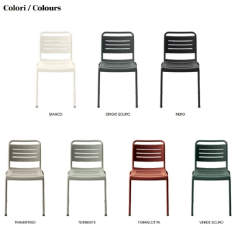 4er Set Stuhl Colos Re-al 1 Outdoor